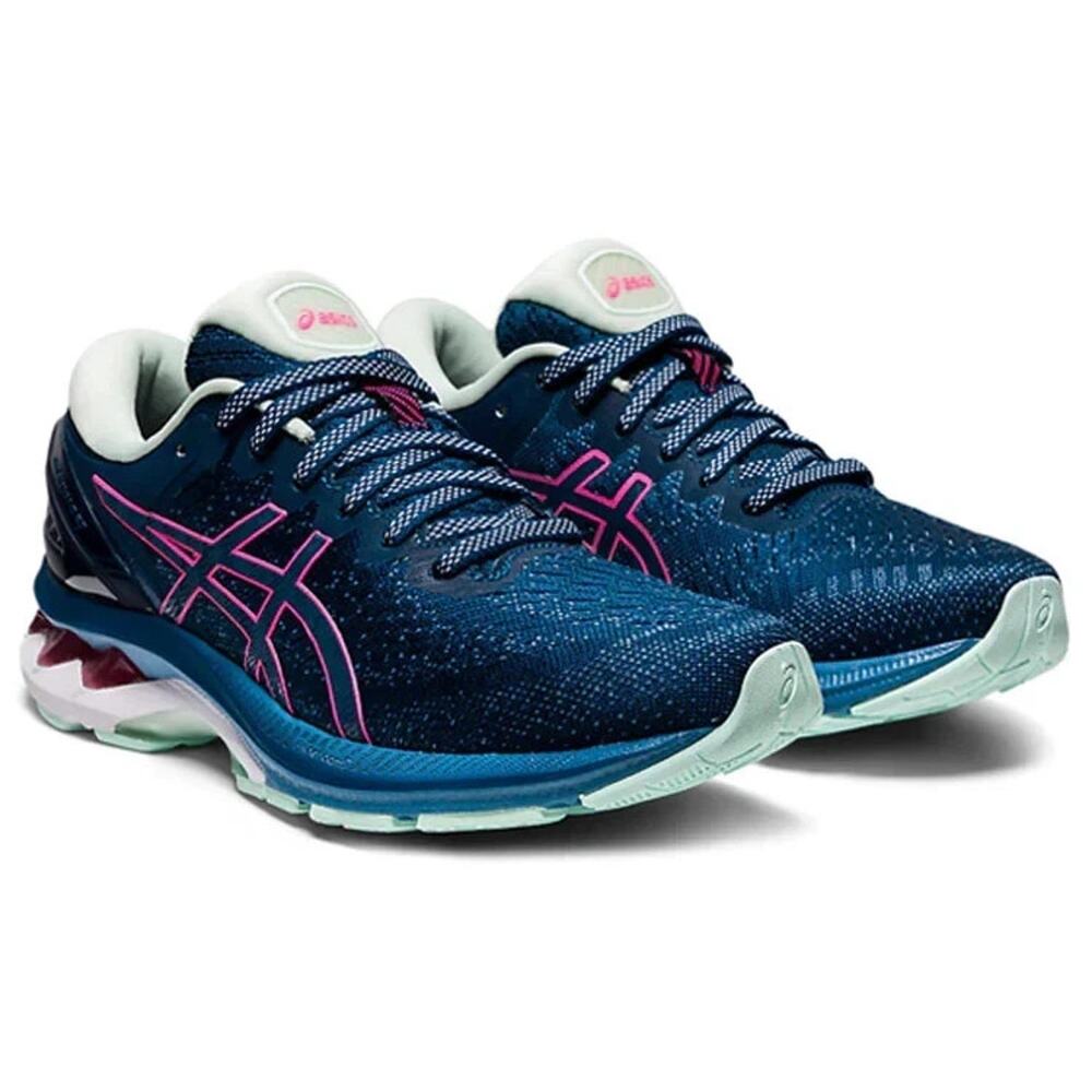 ASICS Gel-Kayano 27 Women's, Mako Blue/Hot Pink, US 7.5